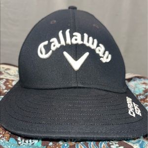 Callaway Black Chrome Soft Odyssey Apex Golf Strapback Hat